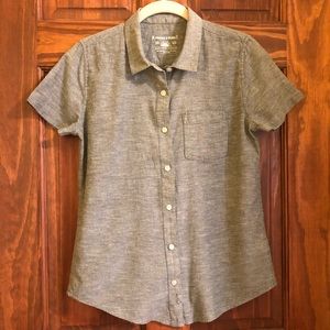 Bridge & Burn - 100% Organic Cotton Chambray - Spruce Green